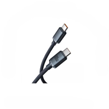 Кабель USB-C ↔ USB-C 1 м, 100W, швидка зарядка та передача даних 10119 