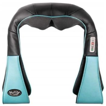 Массажер роликовый Moltis Relax also Today с функцией массажа Shiatsu (Black / Blue) Relax also Today
