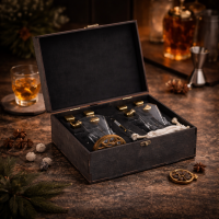 Подарункові набори Moltis Relax Whisky Stones, Saxum 8 шт каменів (MR-1014)