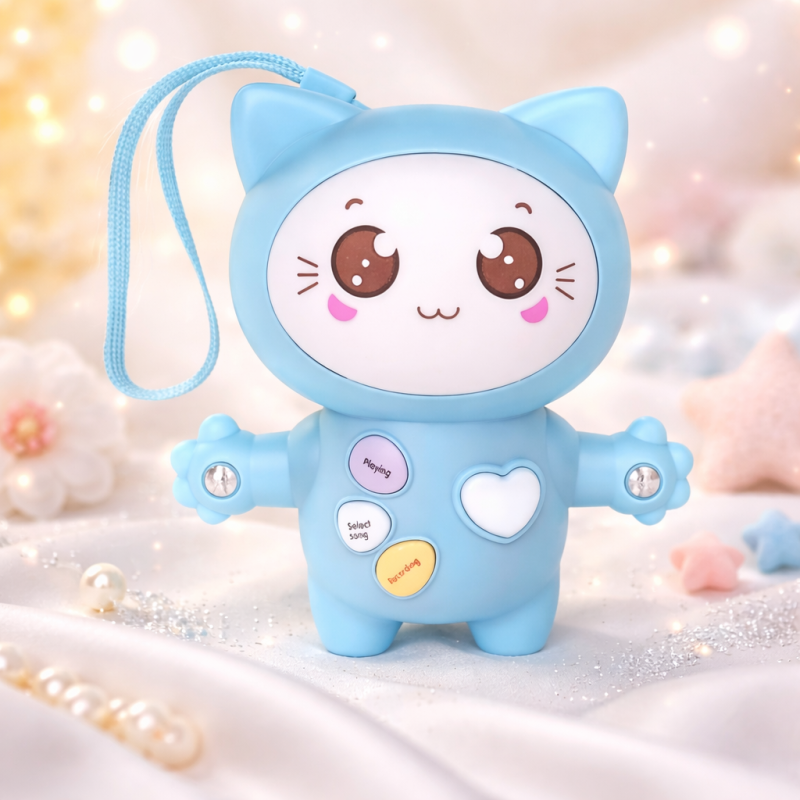 Інтеракивна музична іграшка Кошеня Link link Cat Karakuli Baby, Smart Baby (709E blue) 10163