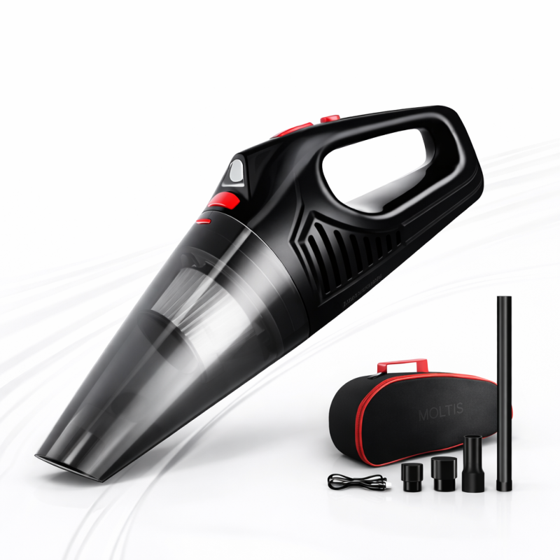 Бездротовий пилосос Moltis A1 (акумулятор 2000 mAh) 120W сила всмоктування 8000Pa 10005