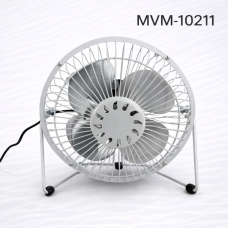 Автомобільний вентилятор USB Moltis MVM-10211, 19 см, білий 10011