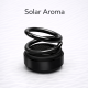 Ароматизатор у машину, що левітують кільця, на сонячній батареї Solar Aroma Чорні