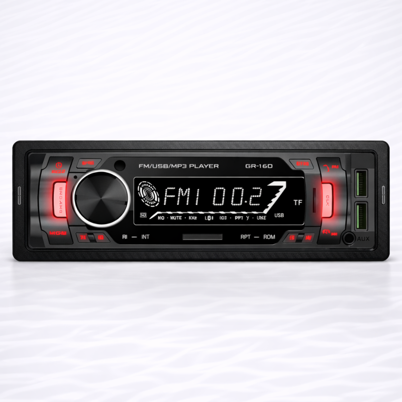 Бездискова автомобільна магнітола Moltis AMM-10130 з Bluetooth, USB та FM-радіо 10013