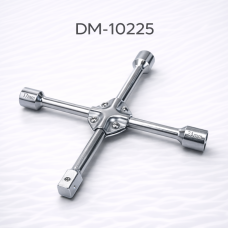 Ключ балонний хрестовий Moltis укріплений 400мм 17мм, 19мм, 21мм + 1/2 DM-10225 10022