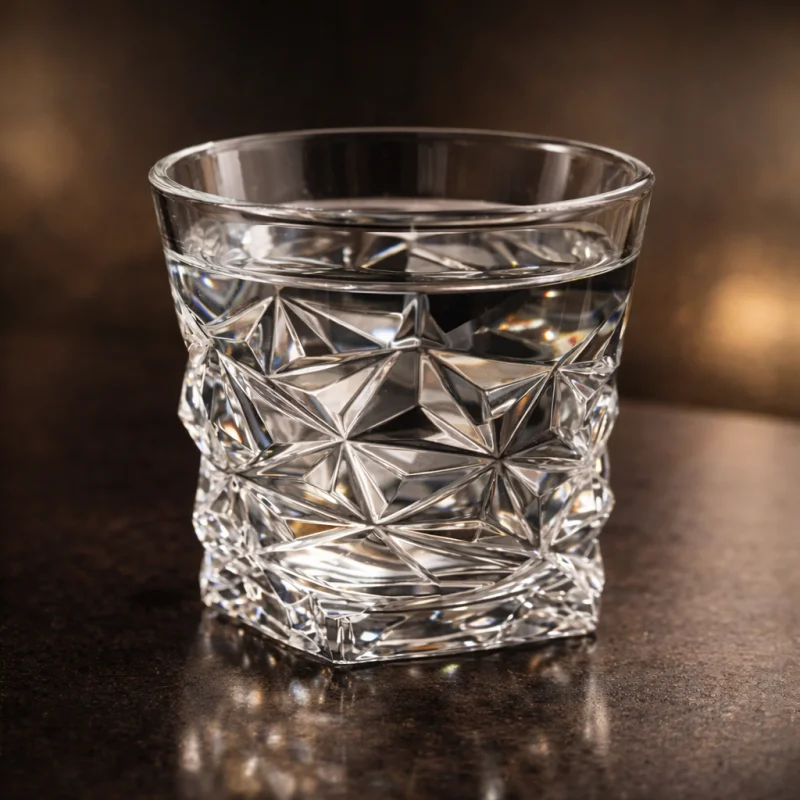 Подарунковий набір для віскі Moltis: 2 келихи Rocks + 8 охолоджуючих кубиків (MR-1017)