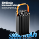 Повербанк Moltis 50 000 мА·год з швидкою зарядкою 22.5W, 3 USB, LED-ліхтар 10113