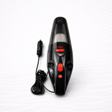 Пилосос автомобільний дротовий Moltis N7 120 Вт від прикурювача Black/Red