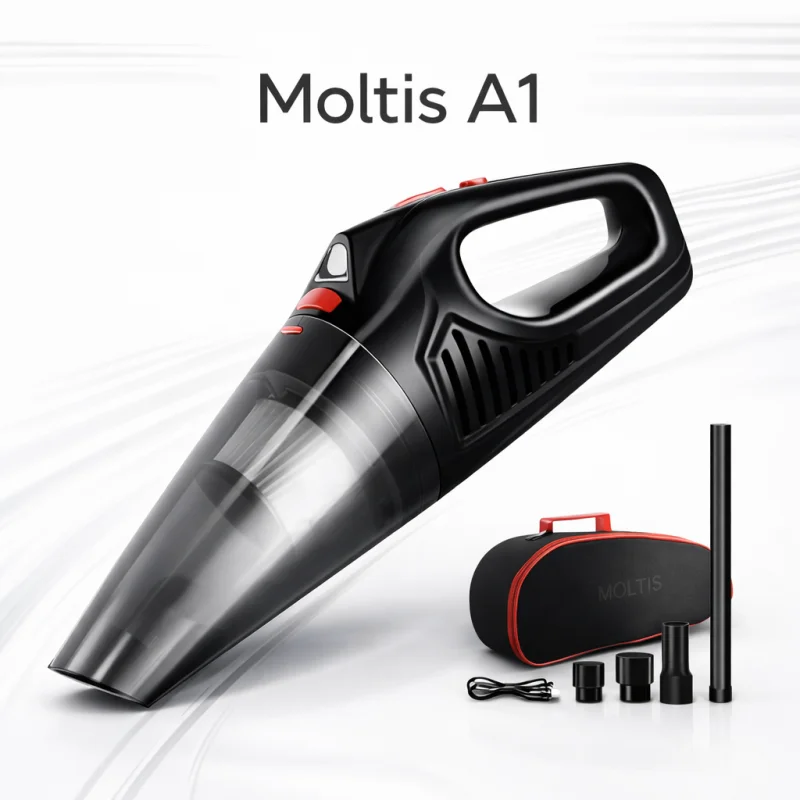 Бездротовий пилосос Moltis A1 (акумулятор 2000 mAh) 120W сила всмоктування 8000Pa 10005