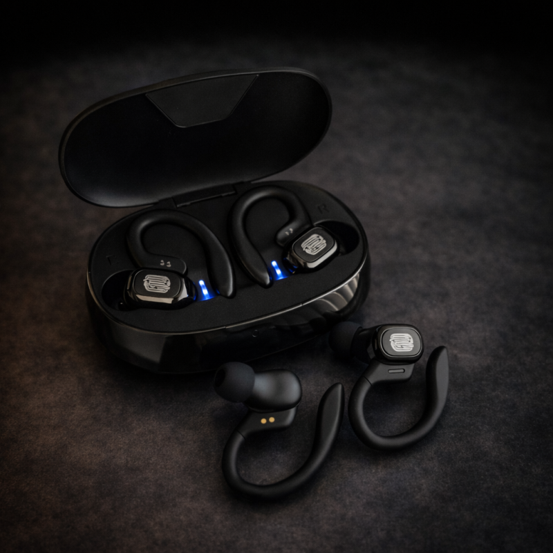 Навушники-вкладиші бездротові Bluetooth Moltis VV2 TWS Hi-Fi з мікрофонами, стереозвук, водонепроникні 10153