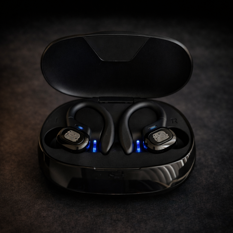 Навушники-вкладиші бездротові Bluetooth Moltis VV2 TWS Hi-Fi з мікрофонами, стереозвук, водонепроникні 10153