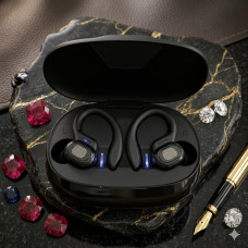 Навушники-вкладиші бездротові Bluetooth Moltis VV2 TWS Hi-Fi з мікрофонами, стереозвук, водонепроникні 10153