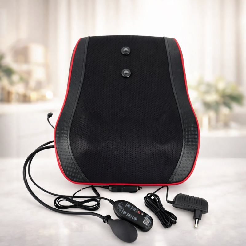 Електричний масажер Moltis Relax Also Today для шиї, спини та тіла – масажна подушка з підігрівом (MRAT-654) 10039