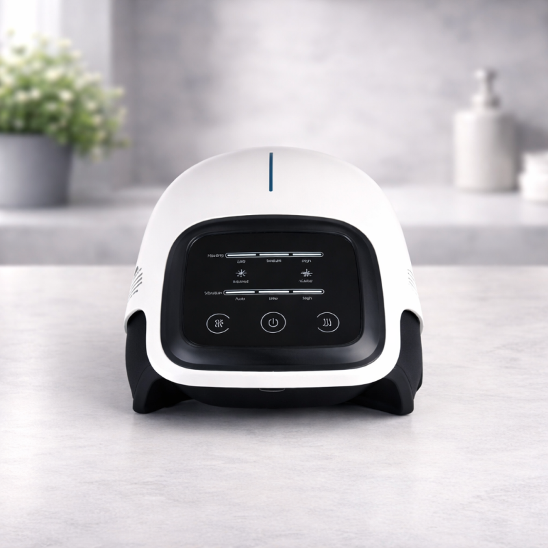 Масажер для колін / колінних суглобів AMJ-KM01 з інфрачервоним нагріванням вібраційний лазерний 1044