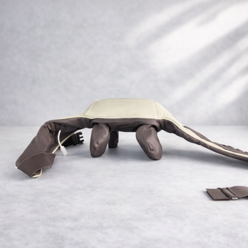 Масажер для шиї та спини Moltis з тепловим глибоким масажем для полегшення болю