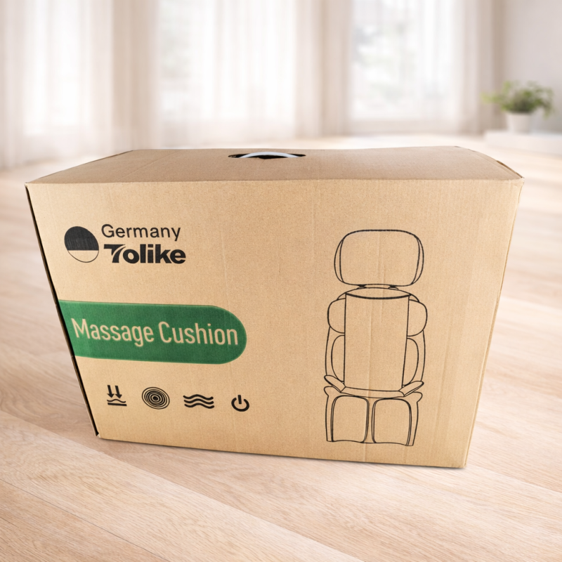 Масажна накидка на крісло Moltis інноваційна AMJ-MC02 з підігрівом (Timer)