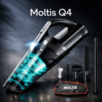 Автомобільний пилосос Moltis Q4 120W бездротовий з турбо