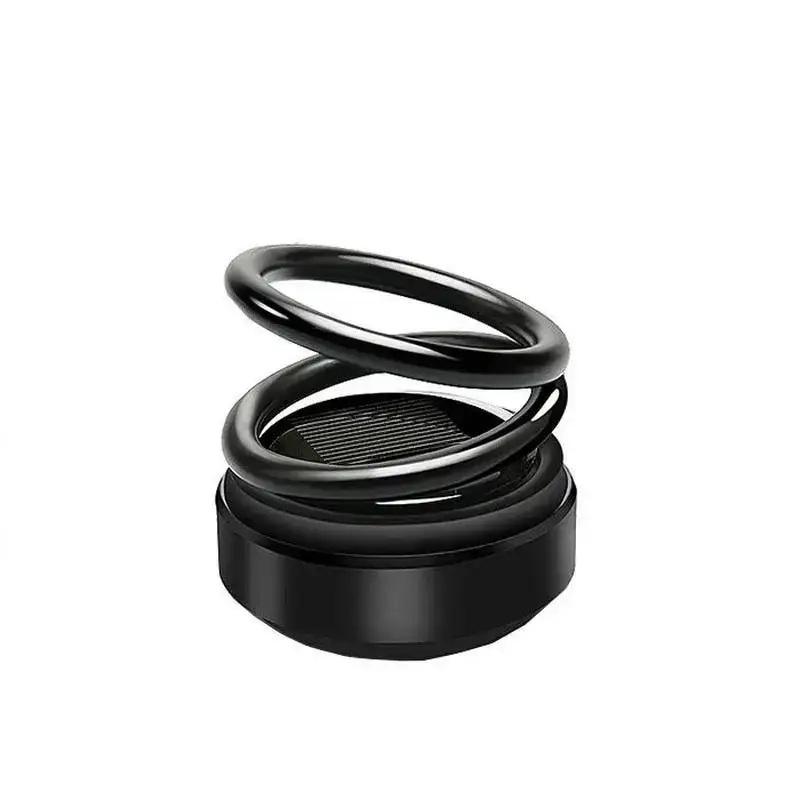 Ароматизатор у машину, що левітують кільця, на сонячній батареї Solar Aroma Чорні