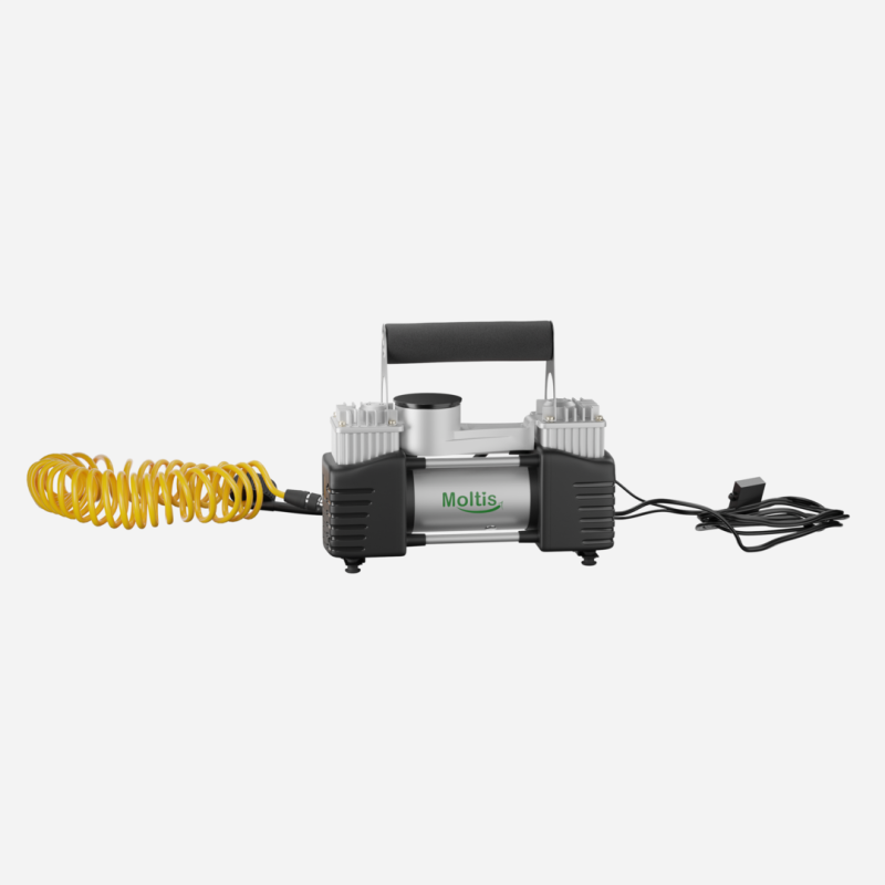 Автомобільний компресор Moltis 10868: 12В, 2 циліндри, 90 л/хв, 360 Вт, 6м шланг