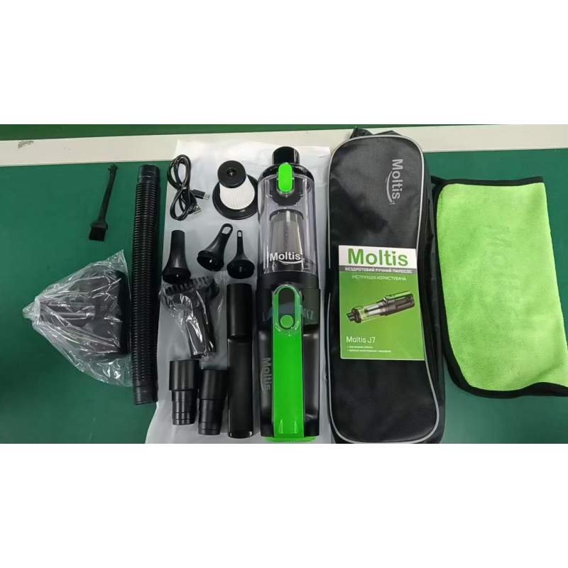 Автомобільний пилосос Moltis J7 з турбо-режимом