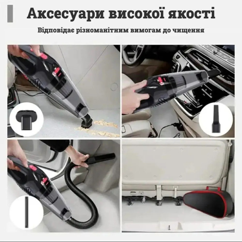 Бездротовий пилосос Moltis A1 (акумулятор 2000 mAh) 120W сила всмоктування 8000Pa