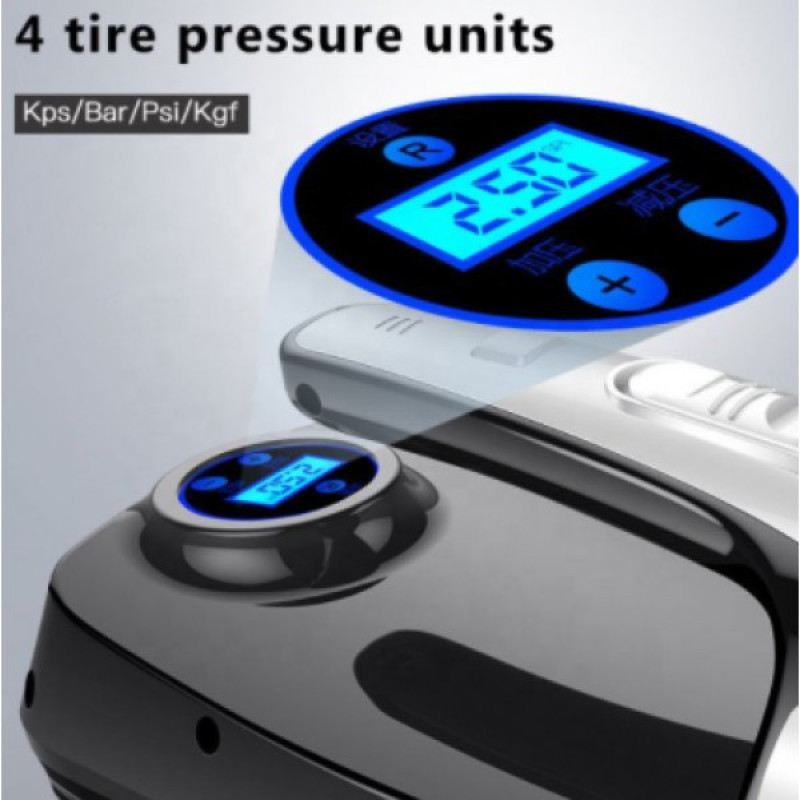 Пилосос автомобільний бездротовий Moltis G4 А 120Вт ручний, з компресором та HEPA-фільтром