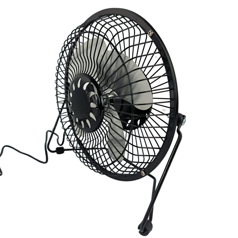 Автомобільний вентилятор USB Moltis MVM-10211, 19 см, чорний