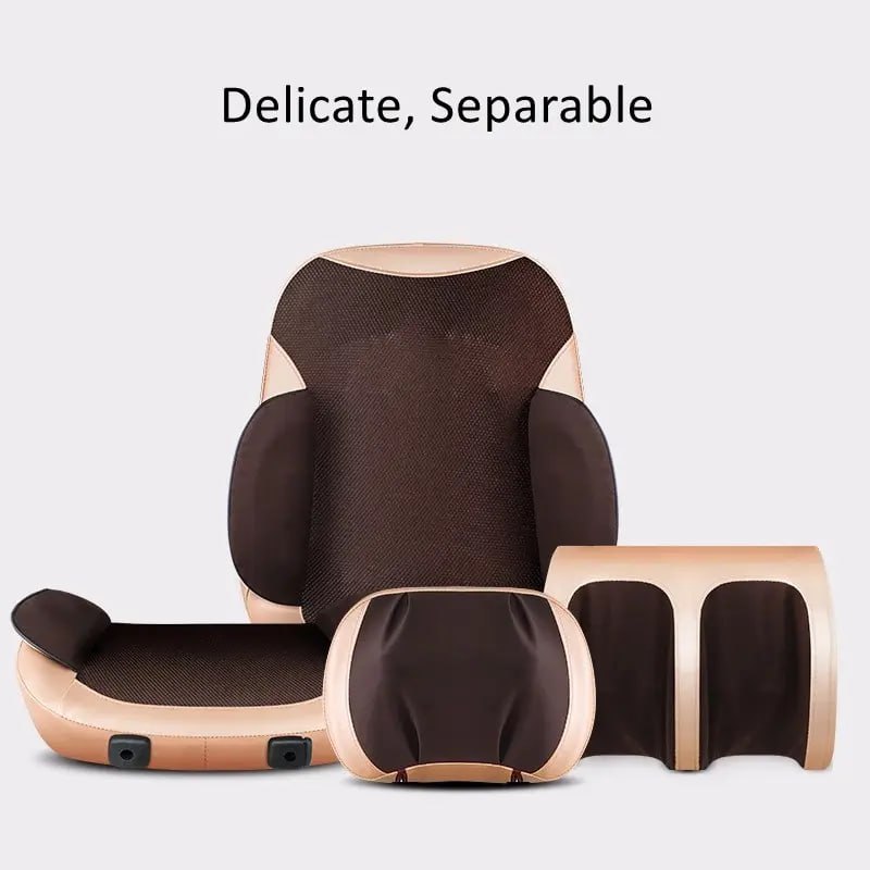 Масажна накидка на крісло Moltis інноваційна AMJ-MC02 з підігрівом (Timer)