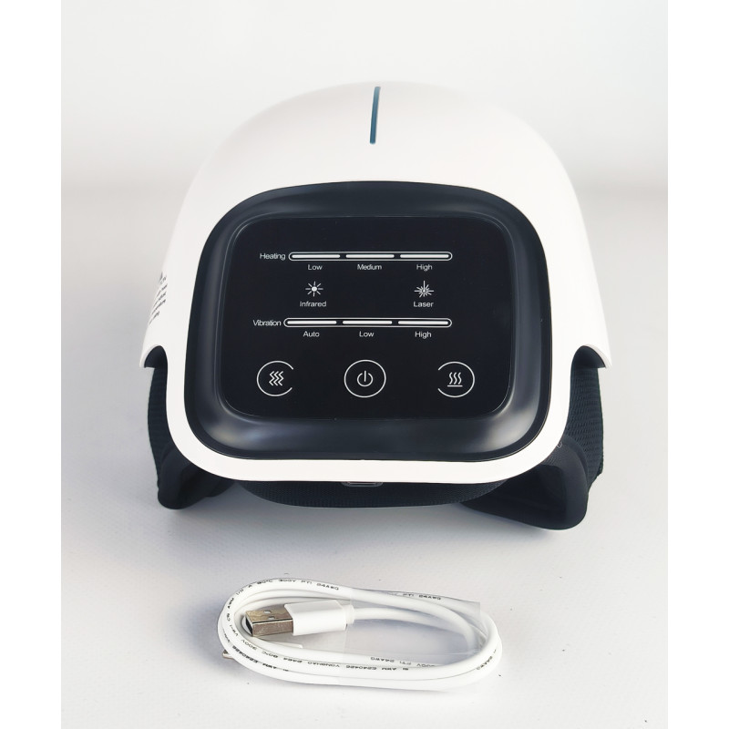 Масажер для колін / колінних суглобів AMJ-KM01 з інфрачервоним нагріванням вібраційний лазерний