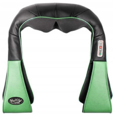 Масажер роликовий Moltis з функцією масажу Shiatsu (Чорний/Зелений) Relax also Today