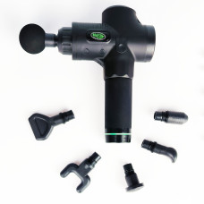 Масажер перкусійний Moltis Massage Gun MG04 Relax also today (масажний пістолет) у кейсі + 6 насадок