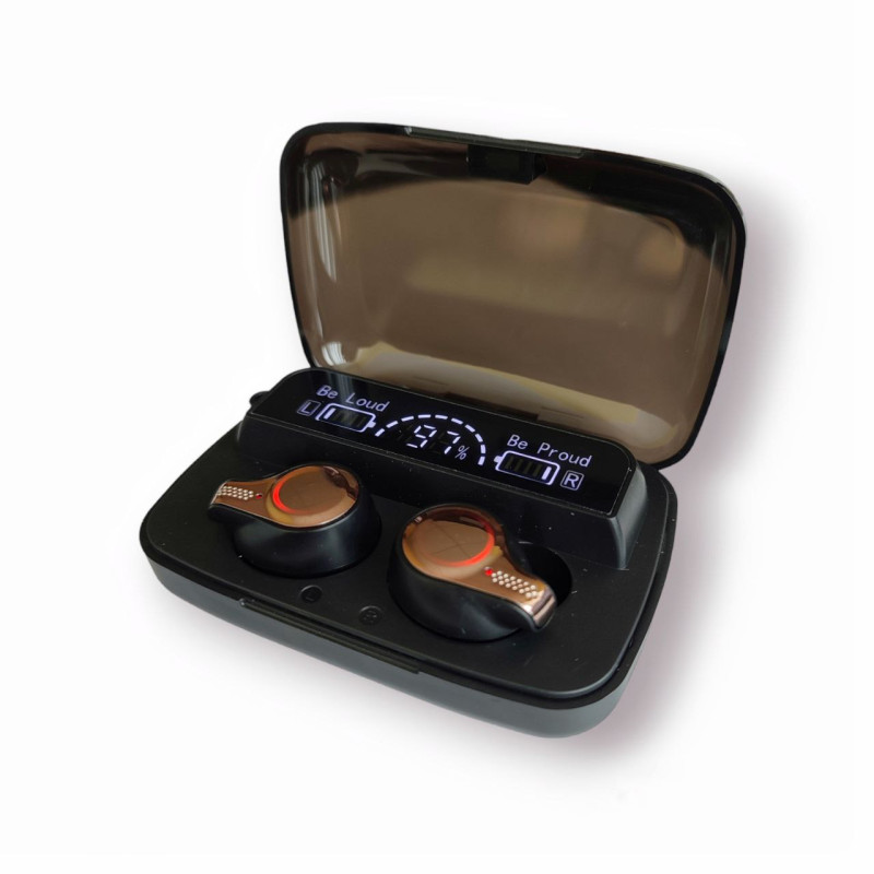 Навушники-вкладиші бездротові Bluetooth Moltis M18 Wireless Freedom Buds з ліхтариком