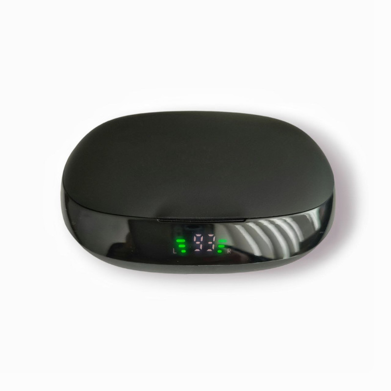 Навушники-вкладиші бездротові Bluetooth Moltis VV2 TWS Hi-Fi з мікрофонами, стереозвук, водонепроникні