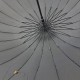 Чорна парасоля-тростина, діаметр 115 СМ, карбон FREI-REGEN, 1507-1 (24 спиці)