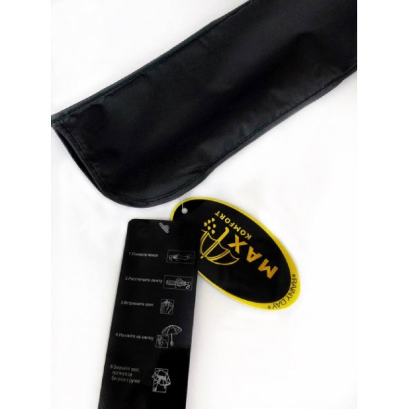 Парасолька чоловіча складана-напівавтомат на 10 спиць із системою