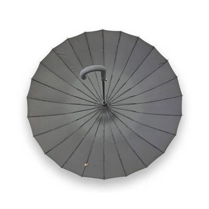 Чорна парасоля-тростина, діаметр 115 СМ, карбон FREI-REGEN, 1507-1 (24 спиці)