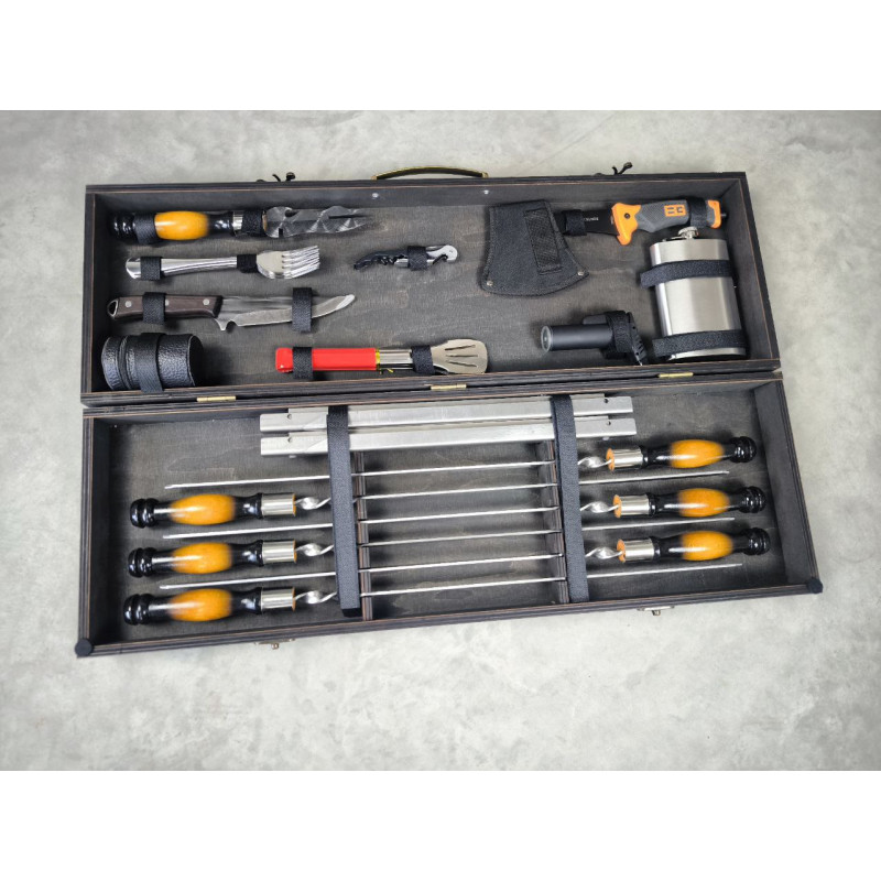 Набір для мангалу Moltis MT-10543 — Ідеальний подарунок близькій людині. Якісний комплект для барбекю та пікніка