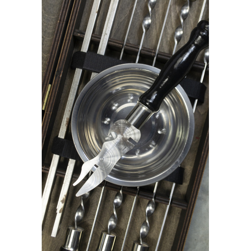 Шашличний набір для гриля та барбекю MT-10537 Темний