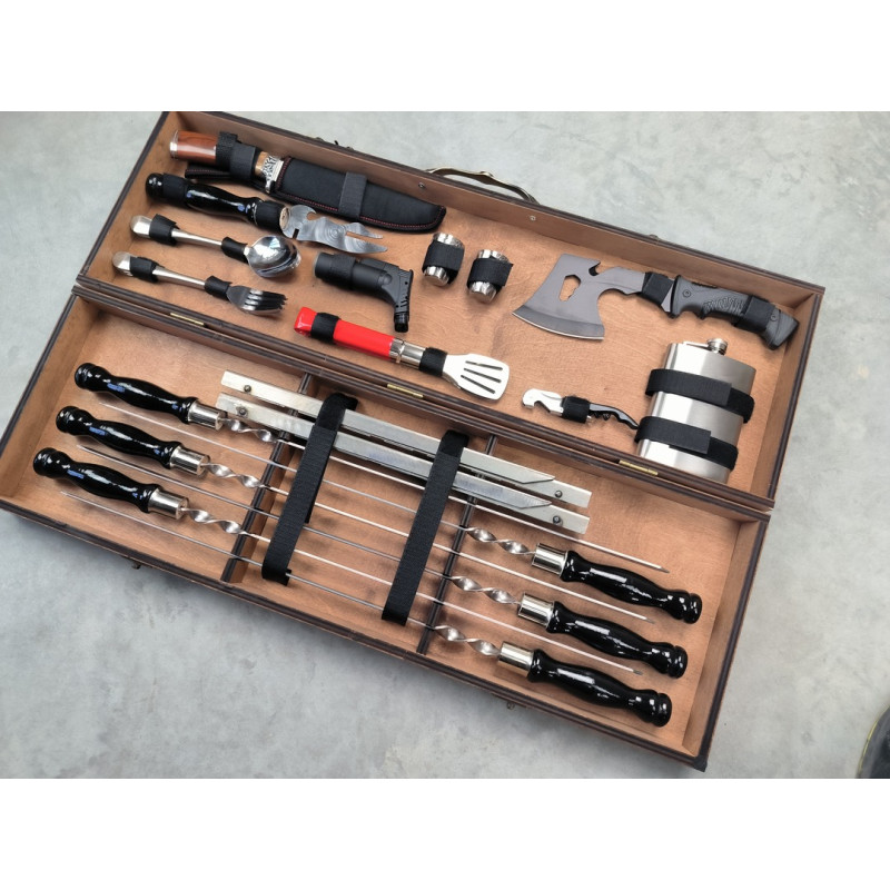 Подарунковий набір для мангалу Moltis MT-10241: для чоловіка, друга, шефа