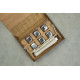 Кубики для віскі Moltis Relax Whiskey Stones Original Wood 6 шт з металу у серебряном цвете (без гравировки) MBS - 10504