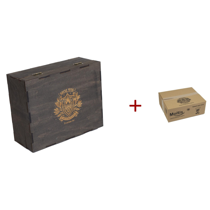 Подарункові набори Moltis Relax Whisky Stones для чоловіків, 8 шт каменів (MR-1009)