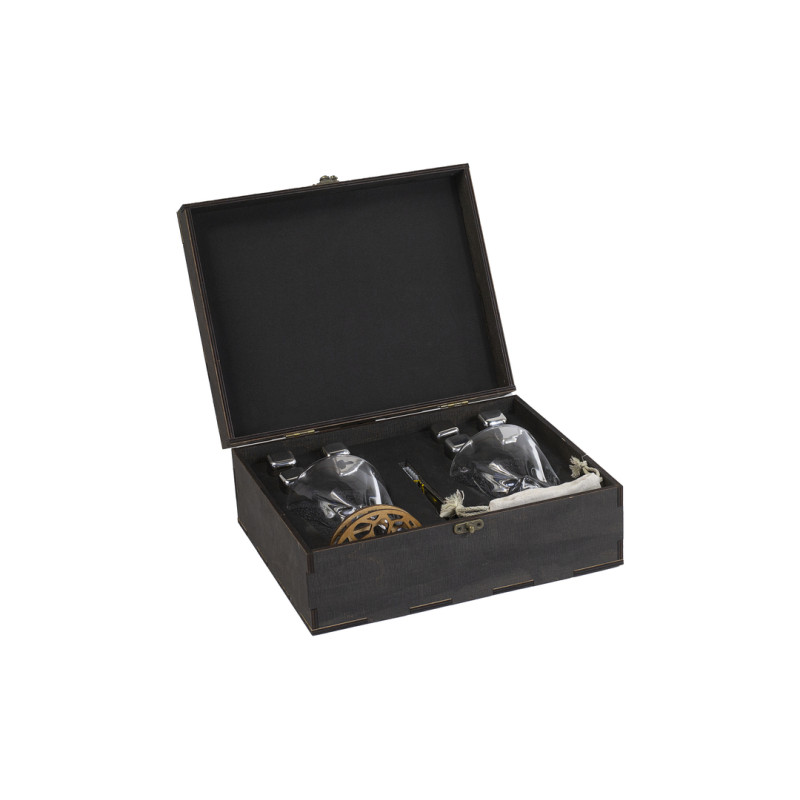 Подарункові набори Moltis Relax Whisky Stones для чоловіків, Quadro 8 шт каменів (MR-1004)