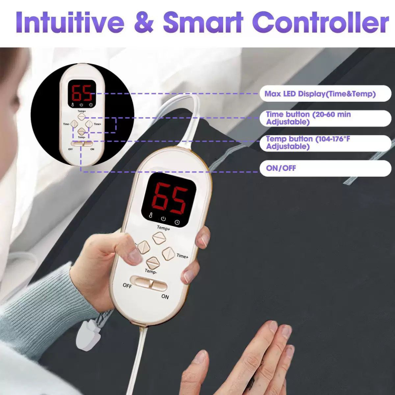 Домашня безкаркасна сауна Moltis Relax Also Today MRAT-10175 — інфрачервона міні-сауна для всього тіла