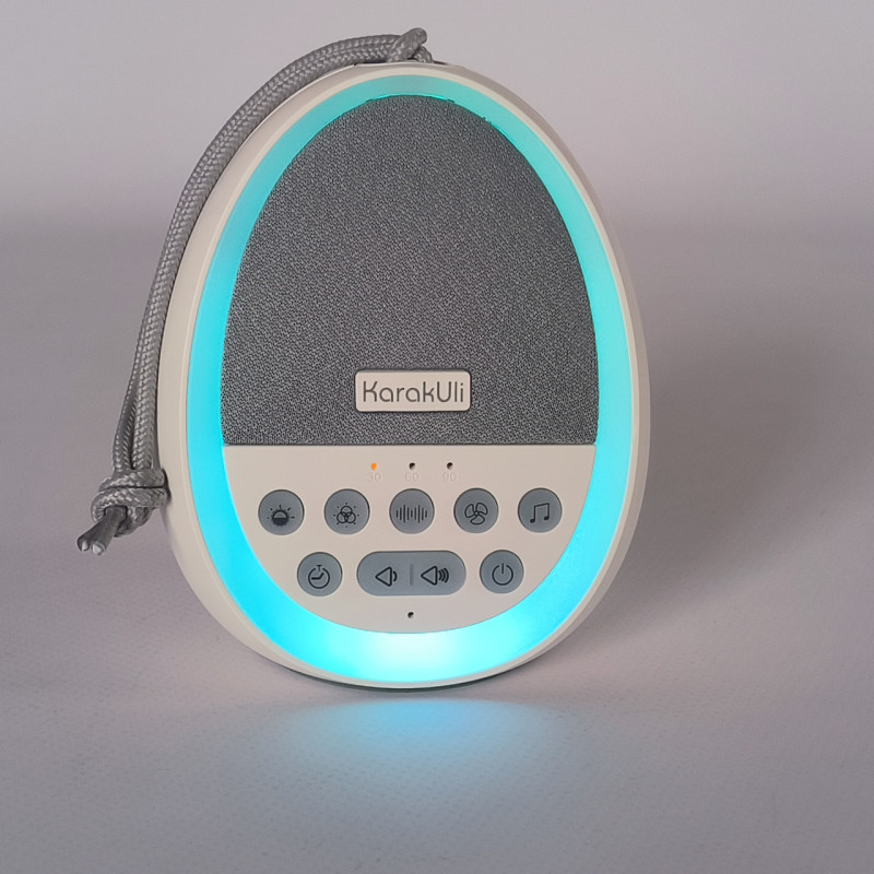 Акумуляторна колонка білого шуму KarakUli white noise sleep machine (Нічник)  10151