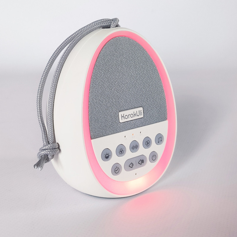 Акумуляторна колонка білого шуму KarakUli white noise sleep machine (Нічник)  10151