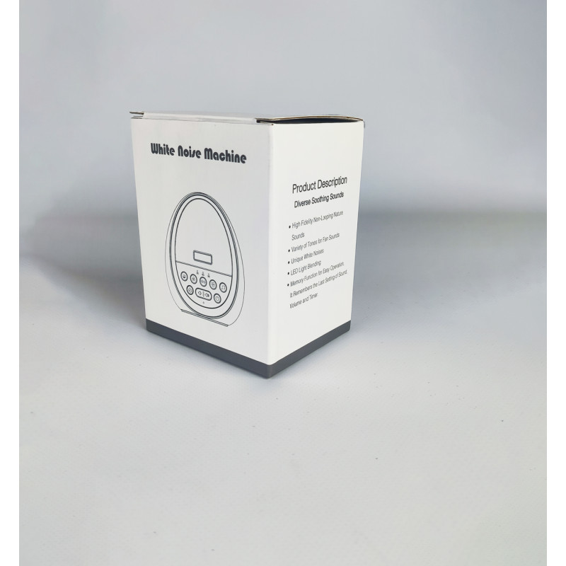 Акумуляторна колонка білого шуму KarakUli white noise sleep machine (Нічник)  10151