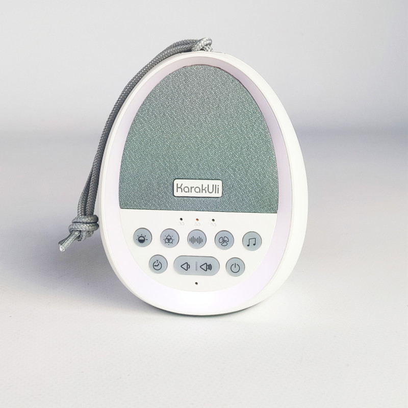 Акумуляторна колонка білого шуму KarakUli white noise sleep machine (Нічник)  10151