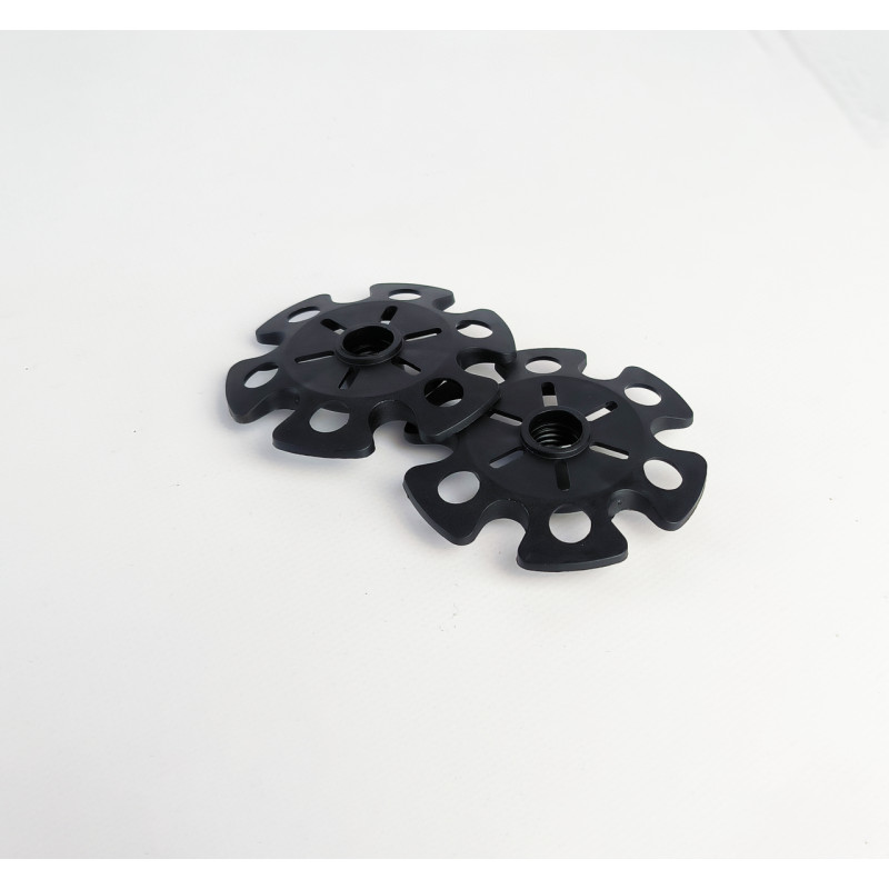 Кільця для трекінгових палиць Moltis Сніжинка 10 СМ, пара