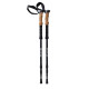 Трекінгові палиці Moltis Relax 140 Antishock чорні: для скандинавської ходьби, з амортизацією