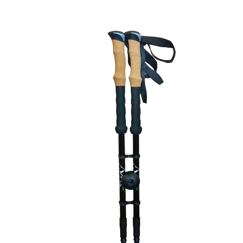 Трекінгові палки Moltis Relax 135 Antishock LUX: телескопічні, з амортизацією, для туризму та походів